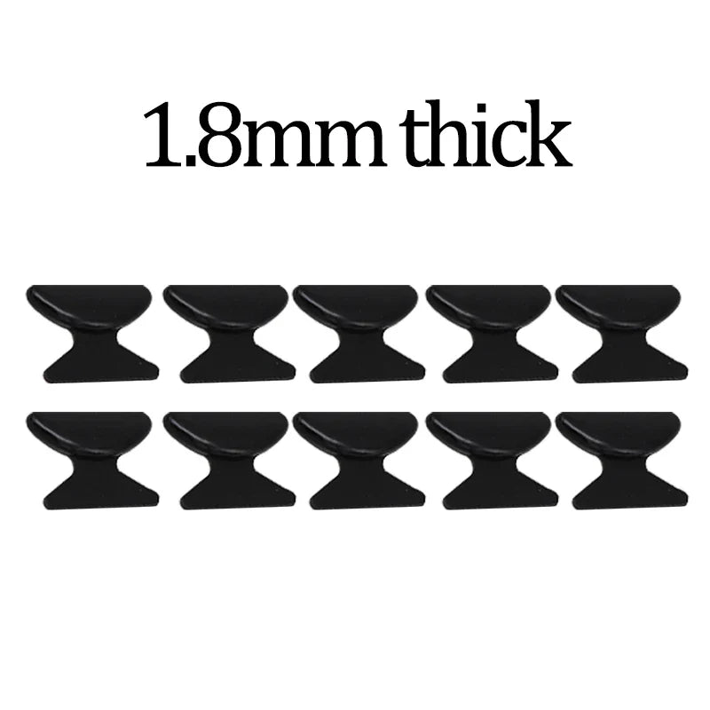 Transparent Anti-Slip Glasses Nose Pads - Self-Adhesive, Long-Lasting Nose Holders for Eyeglasses & Spectacles