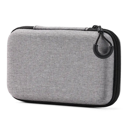 Portable Shockproof Headphone Case – Hard Shell Earphone Bag for Headset, Memory Card & USB Cable Storage