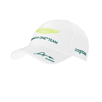 F1 Aston Martin Team Baseball Cap – Men’s & Women’s Adjustable Sports Hat Set