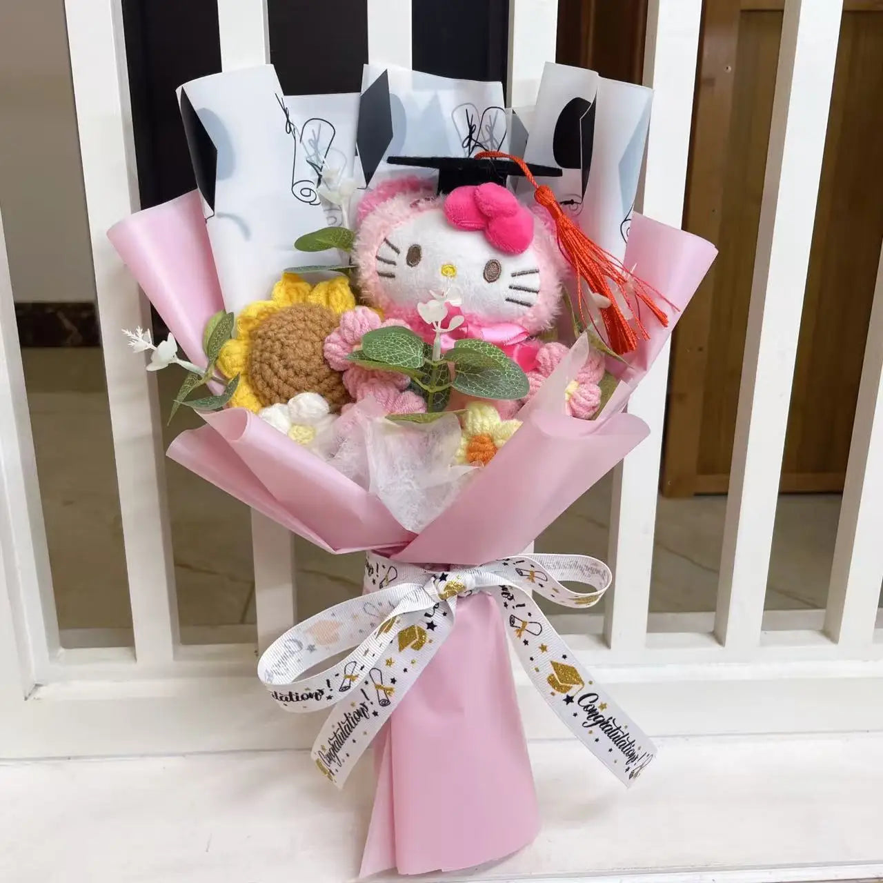 Anime Series Plush Toy Bouquet — Children’s Day, Birthday, Valentine’s & Graduation Gifts