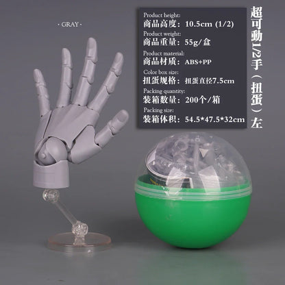 1/2 Palm Mini Articulated Action Figure – Movable Joint Anime Character Model for Artist Reference