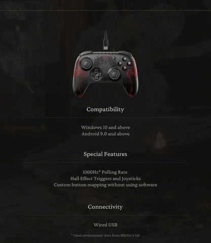 8BitDo Myth Wukong Ultimate 2C Gamepad - Wireless & Wired Gaming Controller for PC, Windows 10/11, Steam, Raspberry Pi & Android