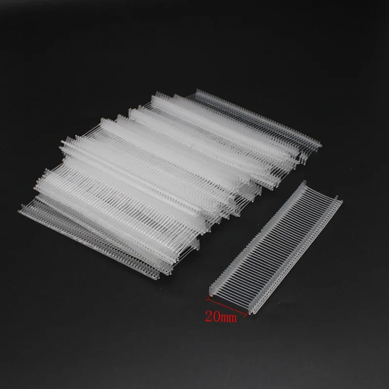 1000pcs Tagging Gun Barbs — 10/15/20/35/50/75mm Plastic Tag Pins Fasteners