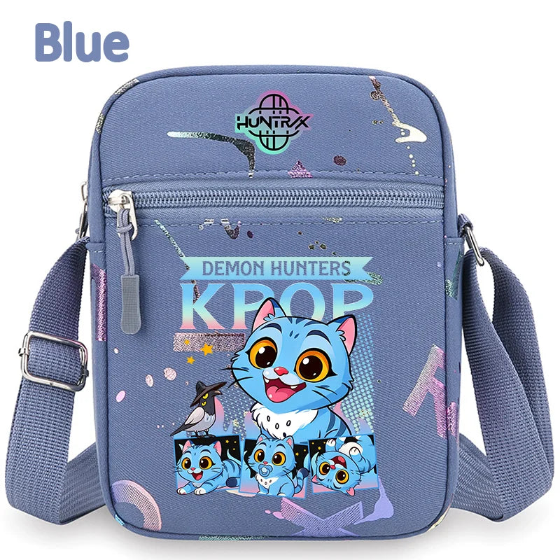 K-Pop Demon Hunters Crossbody Phone Bag – HUNTRX Rumi Huntrix Coin Wallet Shoulder Purse