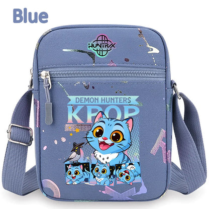 K-Pop Demon Hunters Crossbody Phone Bag – HUNTRX Rumi Huntrix Coin Wallet Shoulder Purse