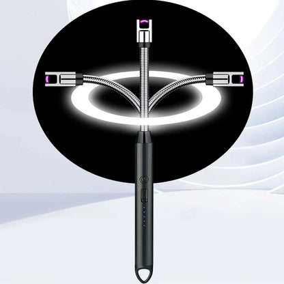 USB Rechargeable Electric Igniter - Windproof Ignition Stick for Easy and Reliable Lighting
