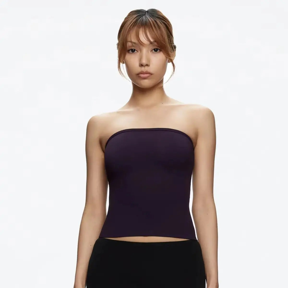 Women’s Summer Basic Tube Top – Sexy High-Elastic Skin-Friendly Sleeveless Tank