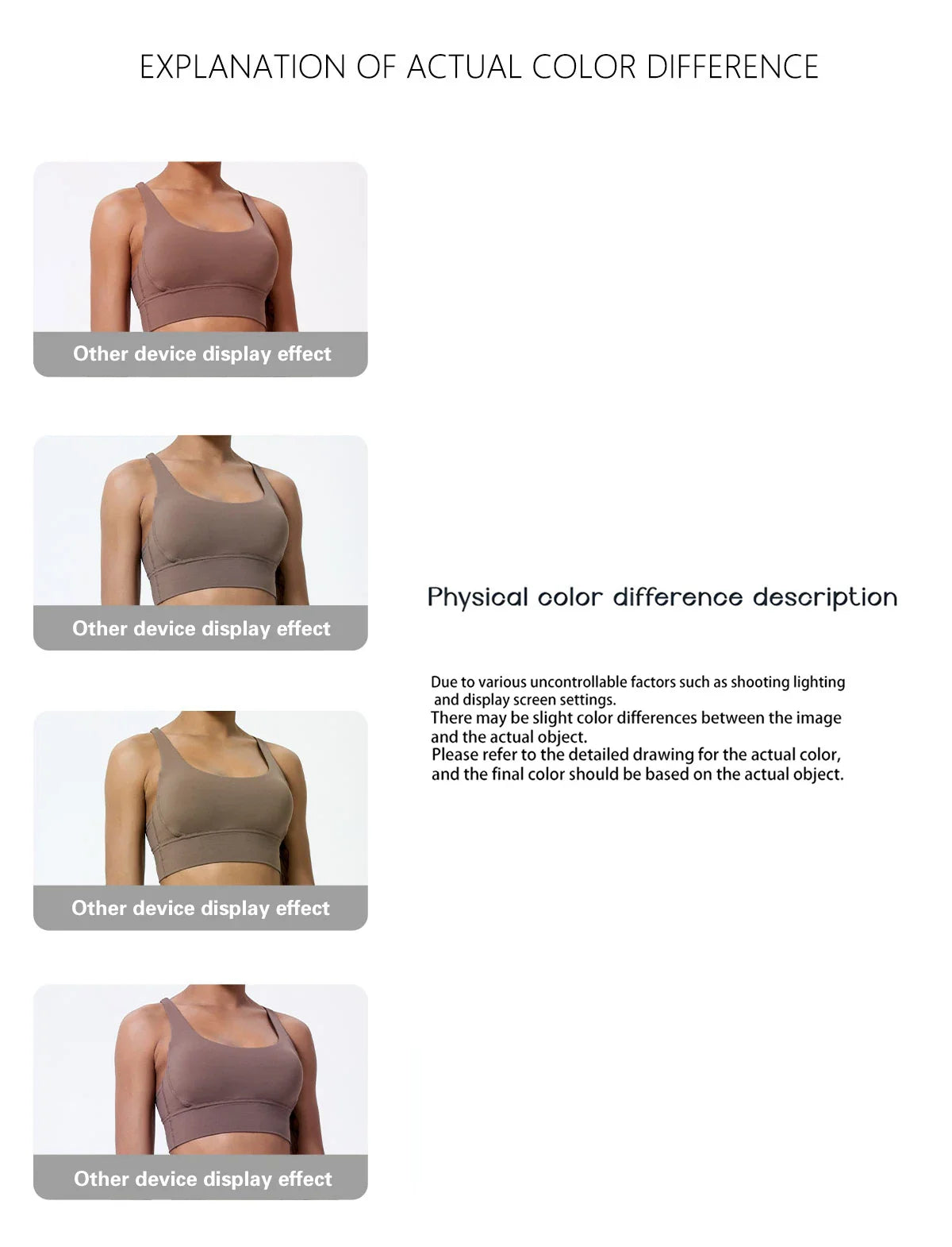 Push-Up Sports Bra for Women – Cross Back Yoga Crop Top, Shockproof Gym Fitness Bra for Running & Workout