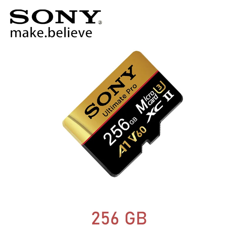 SONY High-Speed TF/SD Memory Card — 2TB/1TB/512GB/256GB Large Capacity for Phone, Camera & Dash Cam
