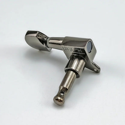 6PCS Locking Guitar Tuning Pegs – 3L3R String Tuners for Acoustic Guitar with Machine Head Knobs