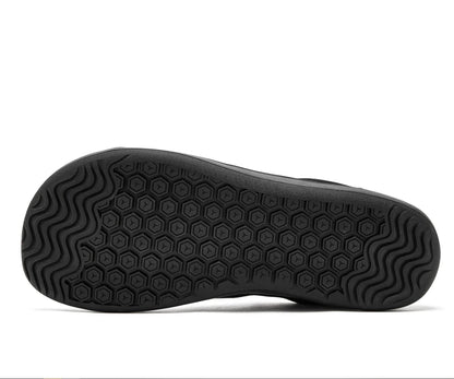HOBIBEAR Zero Drop Barefoot Shoes – Wide Toe Minimalist Canvas Sneakers for Men & Women