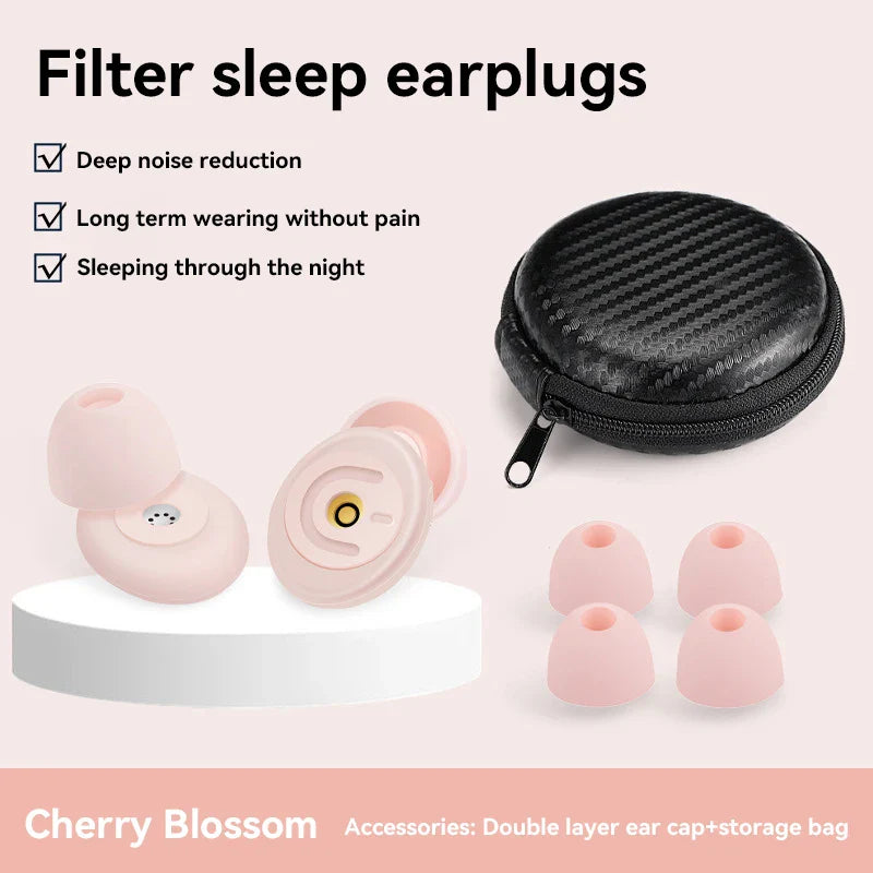 Soft Reusable Noise Reduction Earplugs – Hearing Protection for Concerts, Travel, Work & Sleep