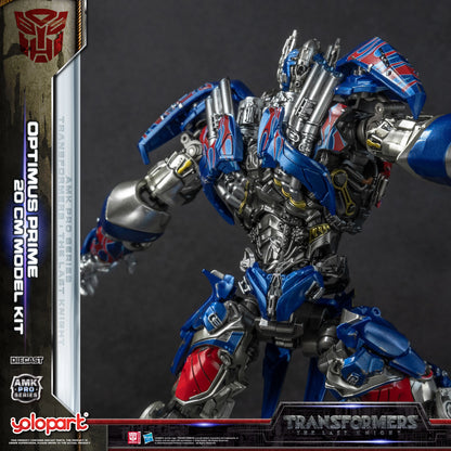 YOLOPARK Transformers Model – The Last Knight AMK PRO 20cm Optimus Prime Action Figure Toy for Boys & Men
