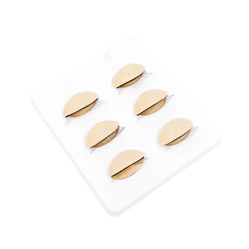 Eyelash Extension Mannequin Head – Practice Makeup Tool with Removable Replacement Eyelids for Training