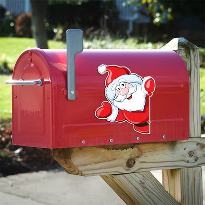 Magnetic Christmas Tree Fridge Decor – Santa & Reindeer Holiday Magnets for Refrigerator & Metal Surfaces