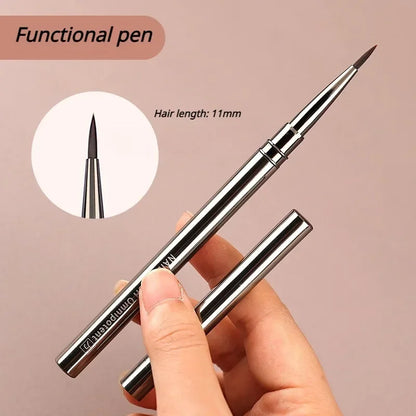 Nail Art Liner Brushes for Striping & Drawing – 6 to 25mm Design Pens, Professional Manicure Tools