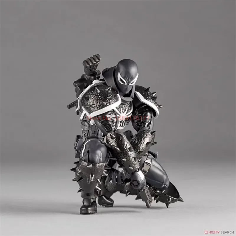 New Venom Revoltech Amazing Yamaguchi Figure – Agent Venom Anime Model, Eugene Thompson Collectible Toy, Gift Edition