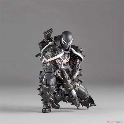 New Venom Revoltech Amazing Yamaguchi Figure – Agent Venom Anime Model, Eugene Thompson Collectible Toy, Gift Edition