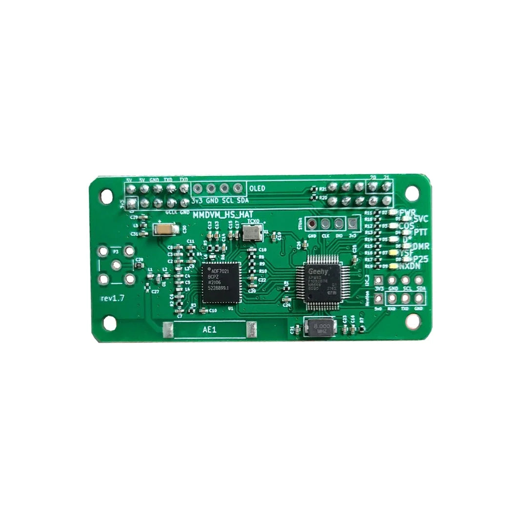 New MMDVM WiFi Digital Voice Hotspot — NXDN, P25, YSF, Pistar, DSTAR, DMR Compatible with Raspberry Pi + 16GB Card