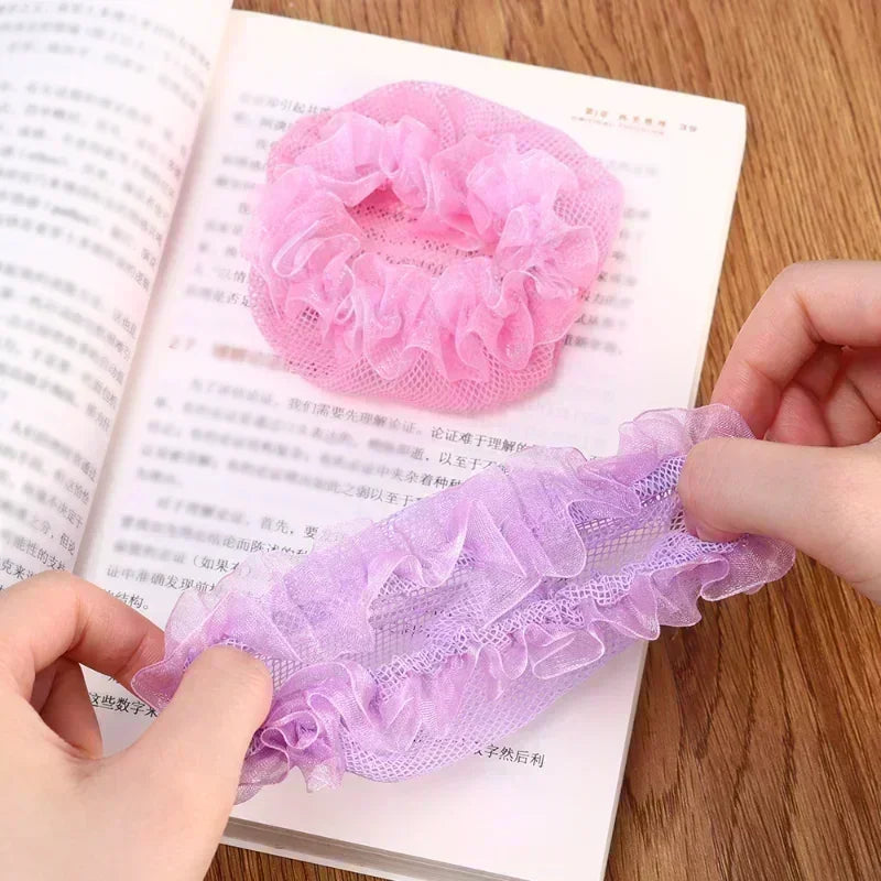 Women’s Ballet Hair Net – Adjustable Elastic Drawstring for High-Quality Weave & Hair Styling