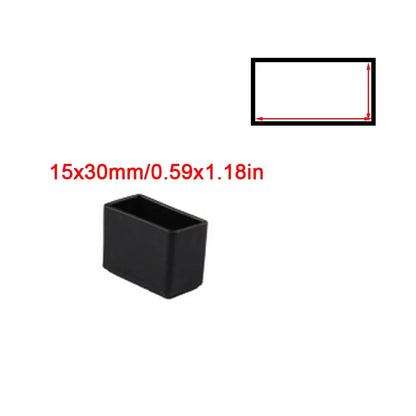 Square Silicone Chair Leg Caps – Non-Slip Furniture Foot Covers for Table & Chair Legs, Floor Protector Pads, Dust & Scratch Guards for Home Furniture Stability