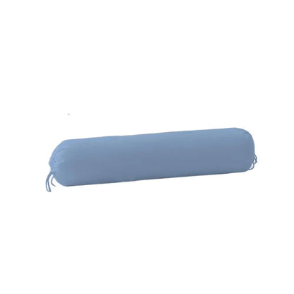 Solid Color Long Cylindrical Pillowcase – Removable & Washable Neck Bolster Cover for Bedroom