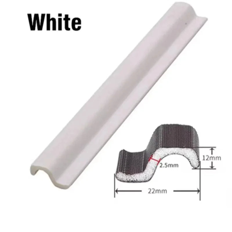 New 40M Acoustic Foam Window Sealing Strip – Soundproof S-Shaped Weather Stripping for Doors & Casement Windows