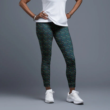 LETSFIND Women High Waist Winter Fitness Leggings, 3D Christmas Print Full Length Stretch Yoga & Casual Trousers