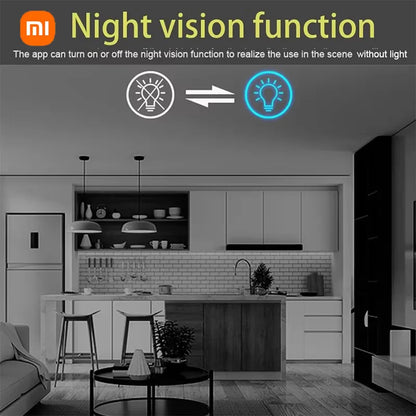 Xiaomi 1080p Mini Camera – Wireless Wifi, Outdoor, Motion Detection, Night Vision, Upgraded Security Camera for Home, Baby & Pet Monitoring