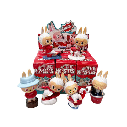 Labubu Original THE MONSTERS Doll – Cola Series Action Figure Mystery Box, Blind Box Collectible, Christmas Gift for Kids