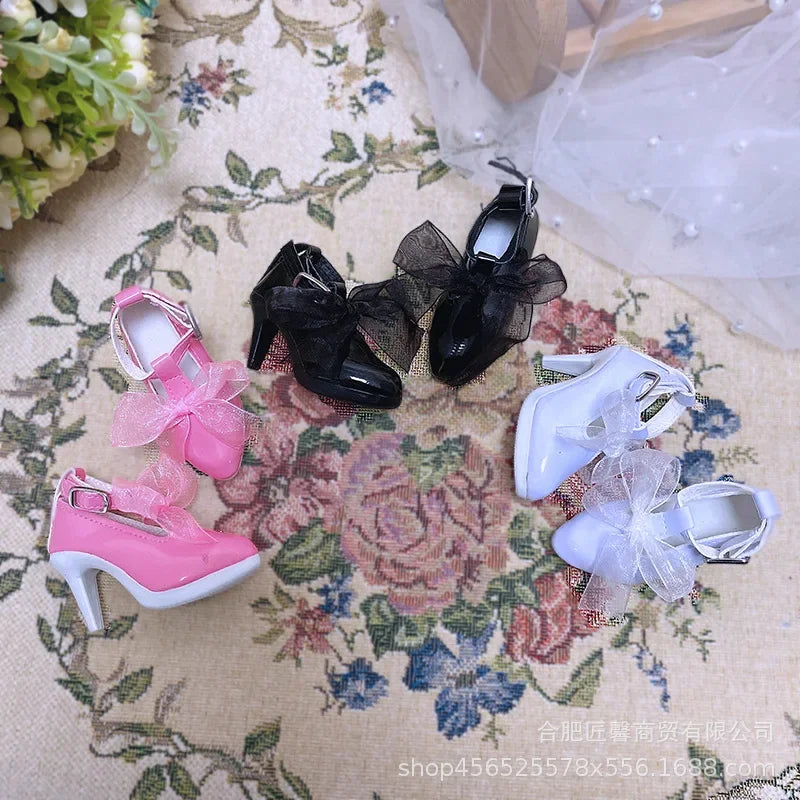 60CM BJD Doll Shoes - PU Leather Single Sandals Accessories for 1/3 Scale Dolls