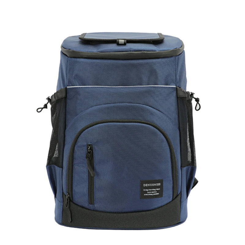 30L Insulated Cooler Backpack – Large Capacity 36 Cans Thermal Leak-Proof Cooler Bag for Travel, Beach, Picnic & Food Storage Beer Ice Pack Bag