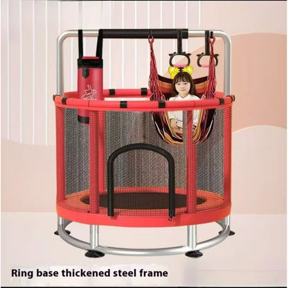 Indoor Trampoline for Kids – Home Use Jumping Bed for Children Aged 3-10