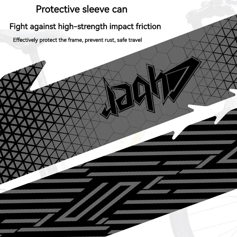ENLEE Bicycle Frame Protection Sticker – Removable Anti-Scratch Tape for MTB Down Tube, Cycling Accessories