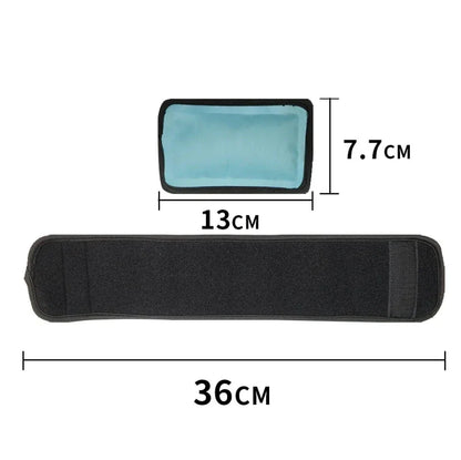 Small Reusable Gel Ice Pack — Cold Therapy Wrap for Hand, Wrist, Elbow & Foot Pain Relief