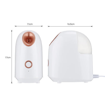 Nano Ionic Facial Steamer - Hot Mist Home Sauna Spa Humidifier for Women and Men, Moisturizing & Pore Unclogging