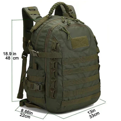 Waterproof Outdoor Camping & Hunting Backpack – Large Capacity Day Bag for Backcountry Adventures
