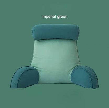 Triangular Headboard Wedge Pillow – Large Reading Backrest Support Cushion for Bed Sleeping & Positioning Comfort Bolster
