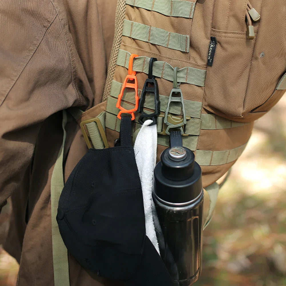 1-6PCS Glove Clip Safety Holder - Portable Gloves Hanger for Multi-purpose Outdoor Camping Work Gloves Guard