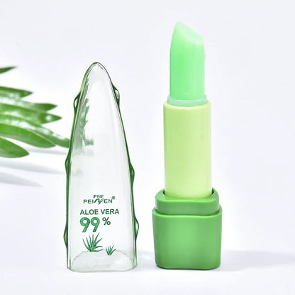 Aloe Vera Magic Lip Balm – Color Changing, Natural Moisturizing Lipstick with Safe, Nutritious Ingredients