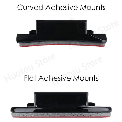 GoPro Helmet Adhesive Mount Kit – Flat & Curved 3M Sticky Mounts for GoPro Hero 5–12, Insta360 X3 & DJI Action Cameras