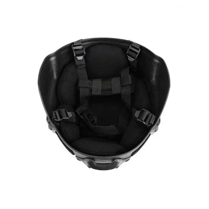 FAST MICH2000 Tactical Helmet - Protective Outdoor Helmet for Airsoft, Paintball & Riding