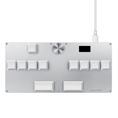 CM51 SayoDevice Rapid Trigger Magnetic Switch Keyboard with Knob & Screen – OUTEMU/Gateron Switch Gaming Macropad for OSU & DJMAX Shortcuts