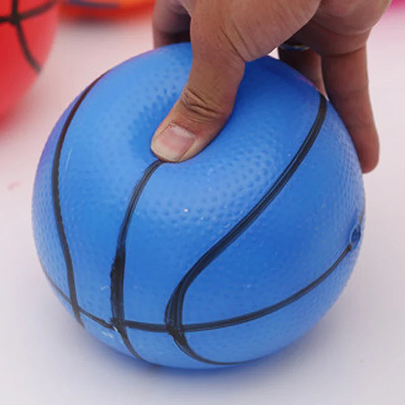 Rubber Sensory Ball for Kids – Small Basketball & Soccer Toy for School, Kindergarten & Outdoor Fun