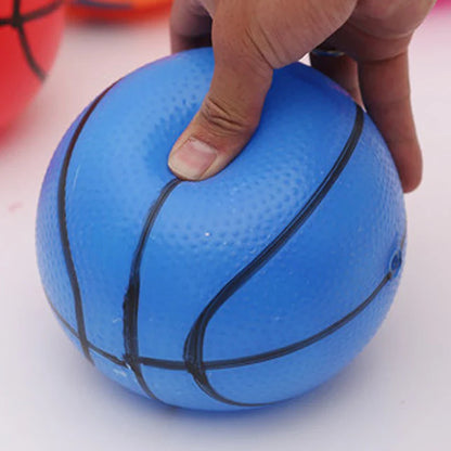 Rubber Sensory Ball for Kids – Small Basketball & Soccer Toy for School, Kindergarten & Outdoor Fun