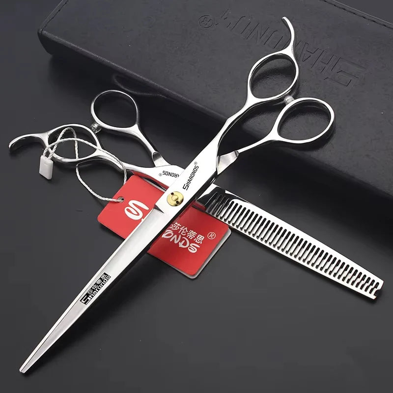 Professional Japanese Hair Cutting & Thinning Scissors – 6''/6.5''/7''/7.5'' Sharp Barber Shears for Salon & Home Use