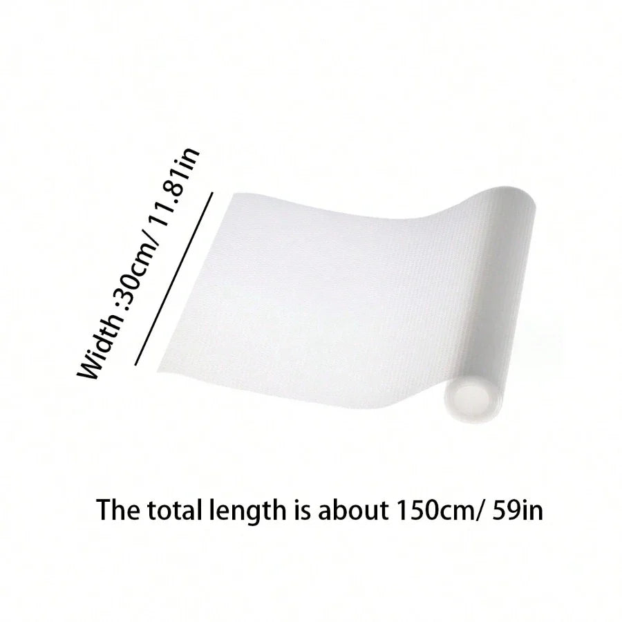Non-Slip Waterproof Shelf Liner – Easy Clean Drawer & Kitchen Cabinet Liner, Cupboard Mat
