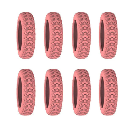 8pcs Travel Luggage Wheel Covers | Silicone Casters Protection for Suitcase, Noise-Reducing