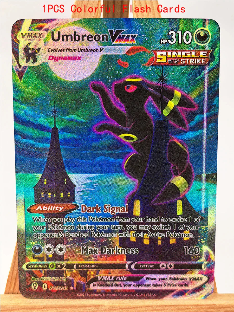 Umbreon, Eevee, Sylveon, Leafeon & Glaceon Anime Toys – Collectible Game Cards & Hobby Figures for Fans & Collectors