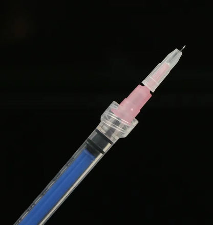 31G 4mm Adjustable Disposable Microplastic Needle – Sterile Medical Injection Tool for Cosmetic Eyelid Procedures